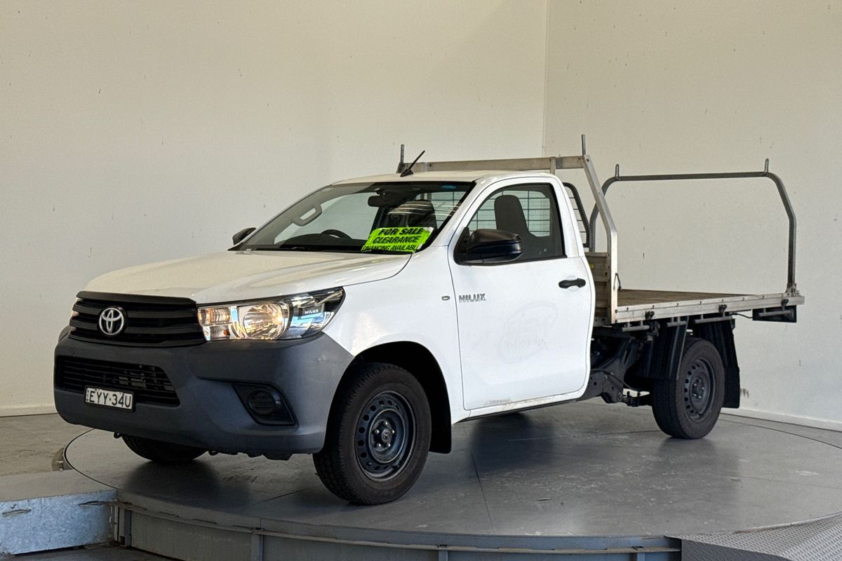 2017 Toyota Hilux WORKMATE TGN121R MY17 REAR WHEEL DRIVE