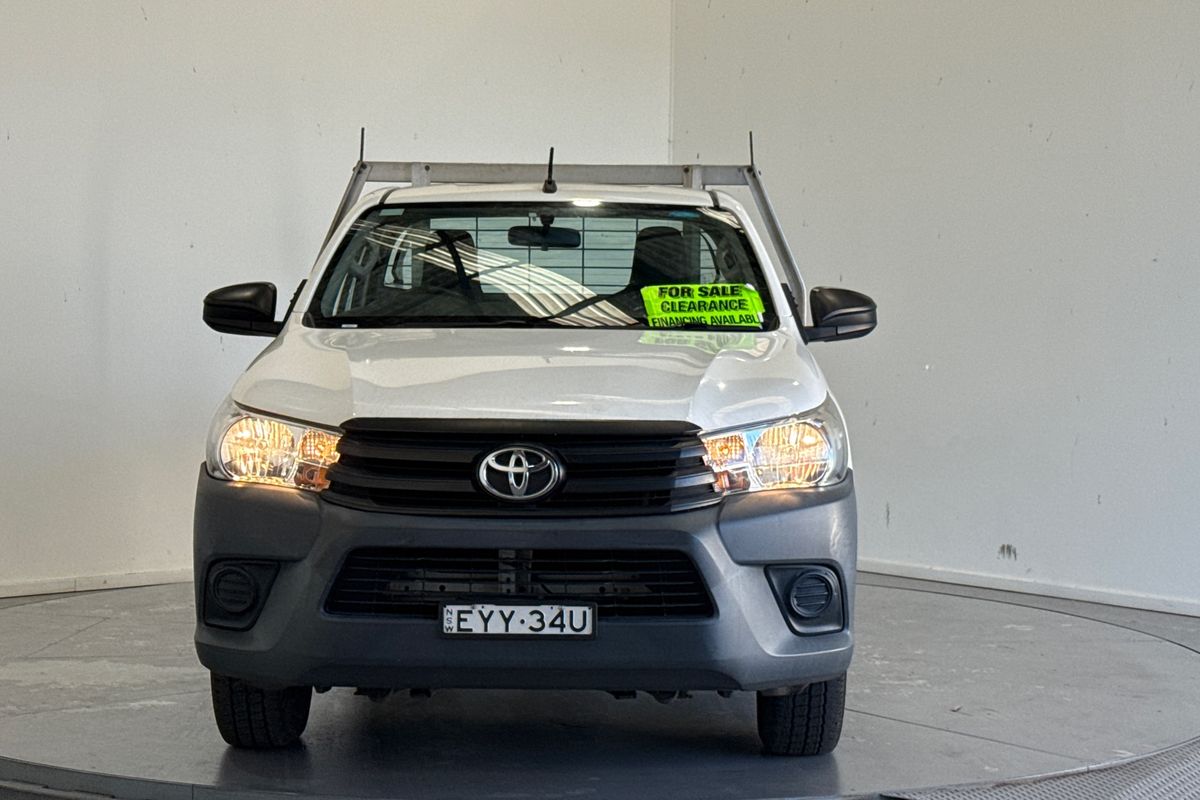 2017 Toyota Hilux WORKMATE TGN121R MY17 REAR WHEEL DRIVE