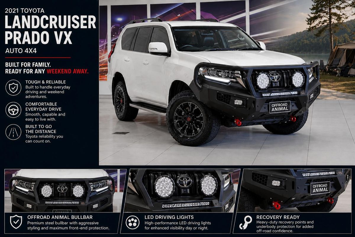2021 Toyota Landcruiser Prado VX GDJ150R image 23