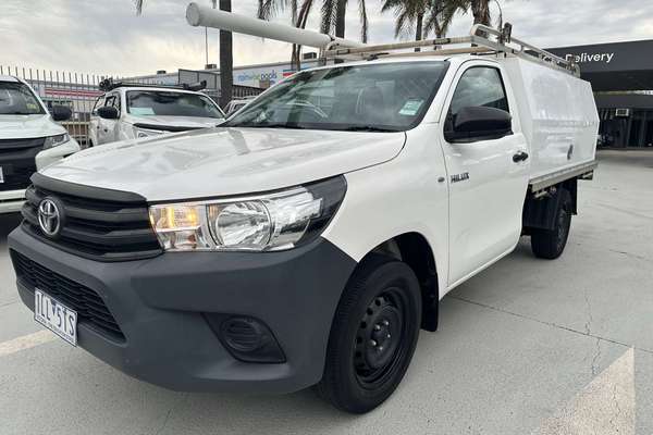 2017 Toyota Hilux Workmate TGN121R Rear Wheel Drive