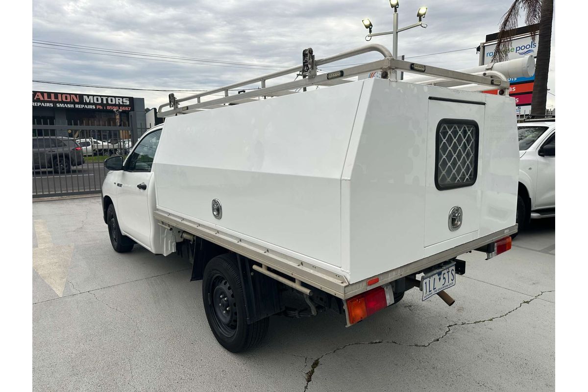 2017 Toyota Hilux Workmate TGN121R Rear Wheel Drive
