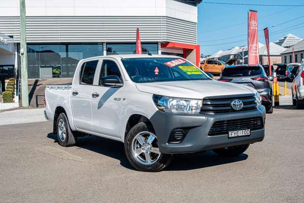 2019 Toyota Hilux Workmate TGN121R Rear Wheel Drive