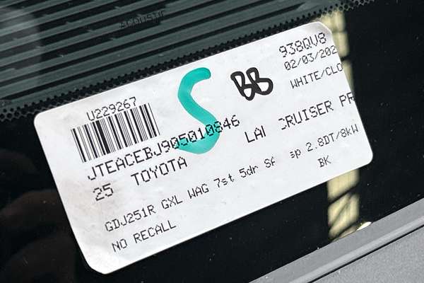 2025 Toyota Landcruiser Prado GXL GDJ251R thumb-23