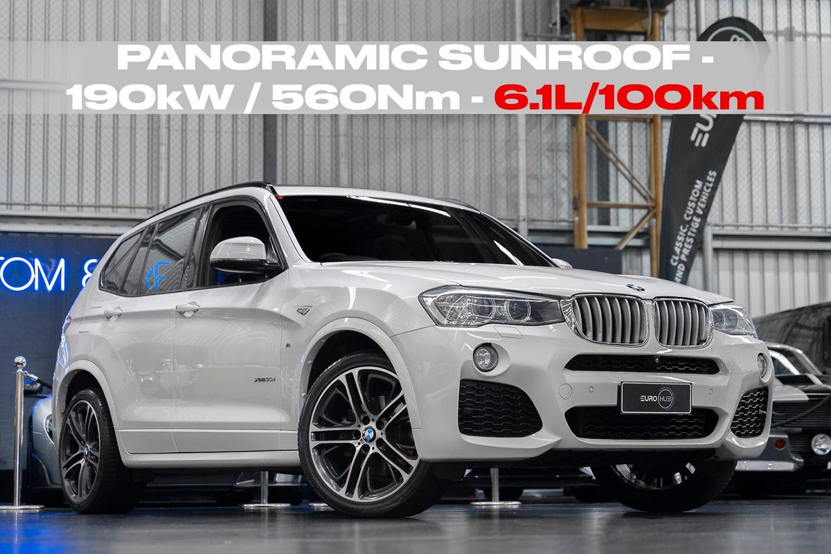 2015 BMW X3 xDrive30d F25 LCI