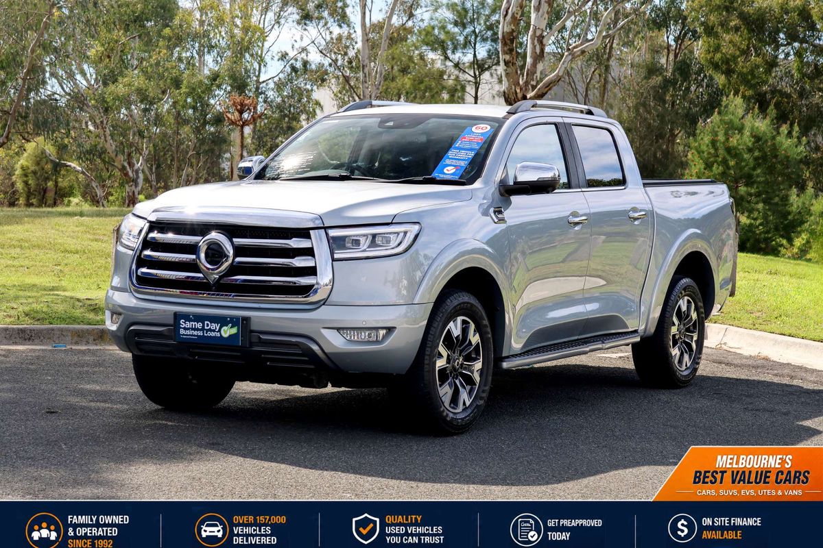 2021 GWM Ute Cannon-X NPW 4X4