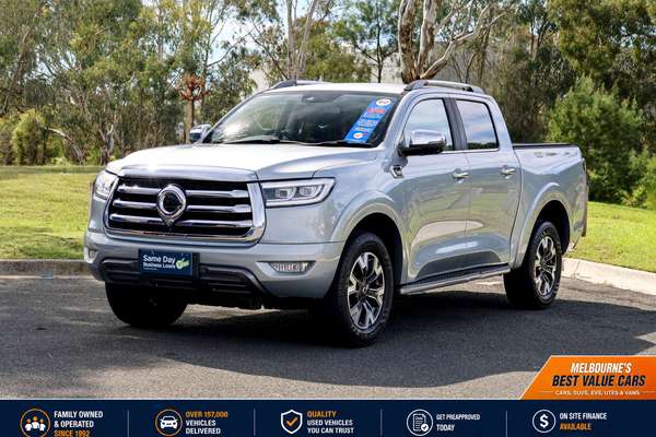 2021 GWM Ute Cannon-X NPW 4X4