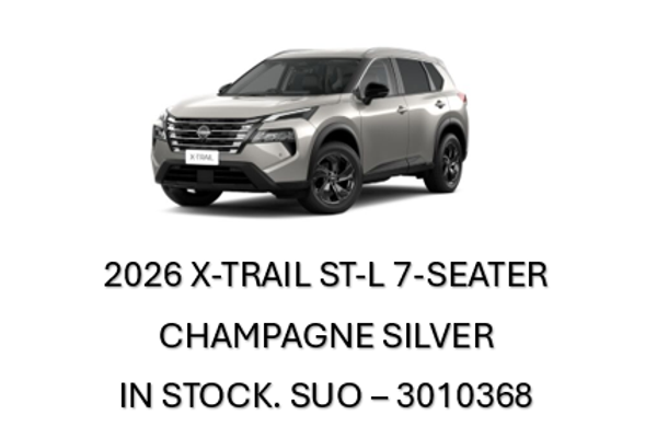 2026 Nissan X-TRAIL ST-L T33