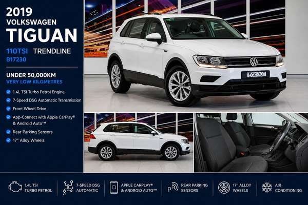 2019 Volkswagen Tiguan 110TSI Trendline 5N