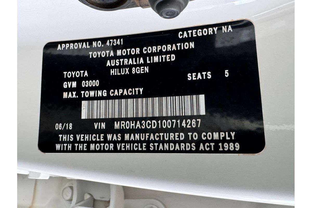 2018 Toyota Hilux SR5 GUN126R 4X4 image 29