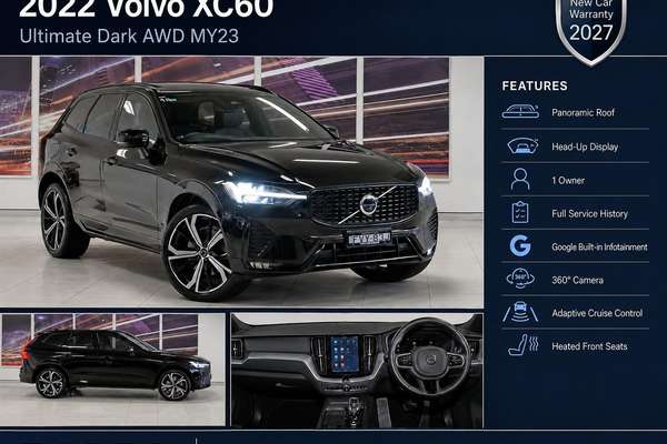 2022 Volvo XC60 Ultimate B6 Dark