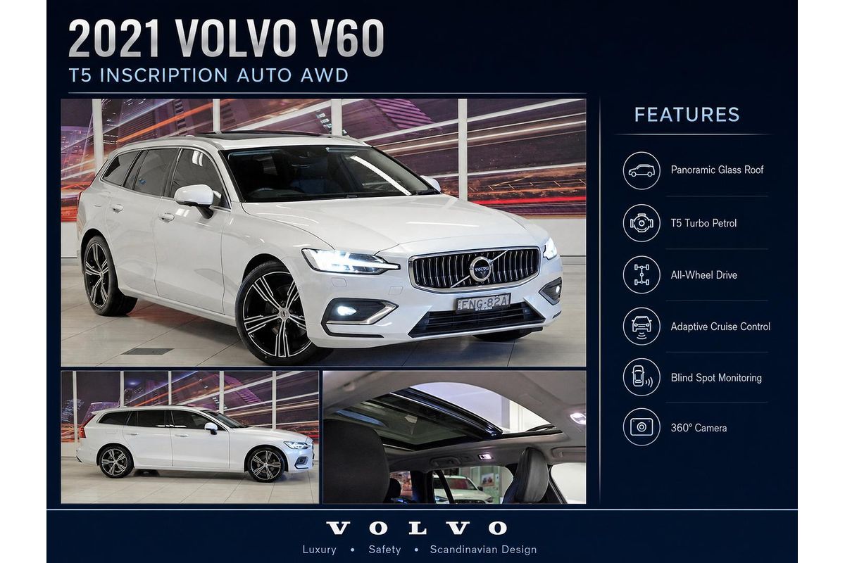 2021 Volvo V60 T5 Inscription image 24