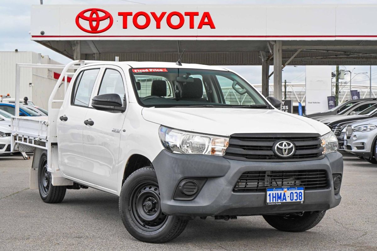 2015 Toyota Hilux Workmate GUN122R Rear Wheel Drive