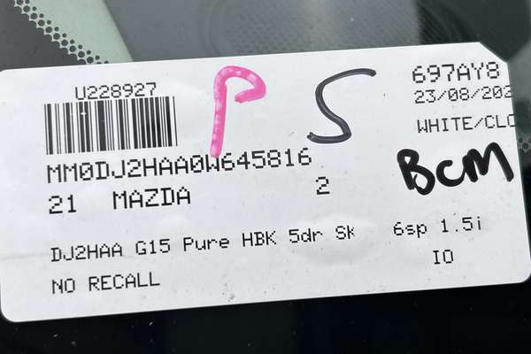 2021 Mazda 2 G15 Pure DJ Series thumb-23