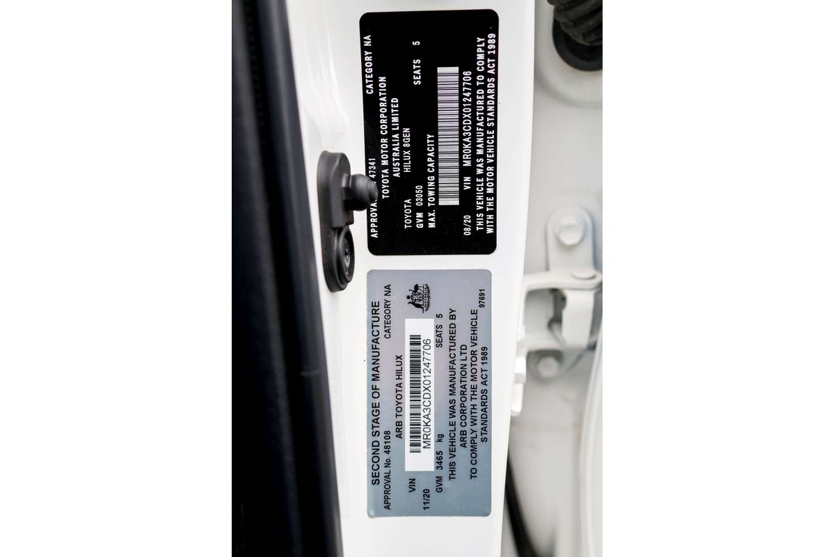 2020 Toyota Hilux SR GUN126R 4X4 image 34