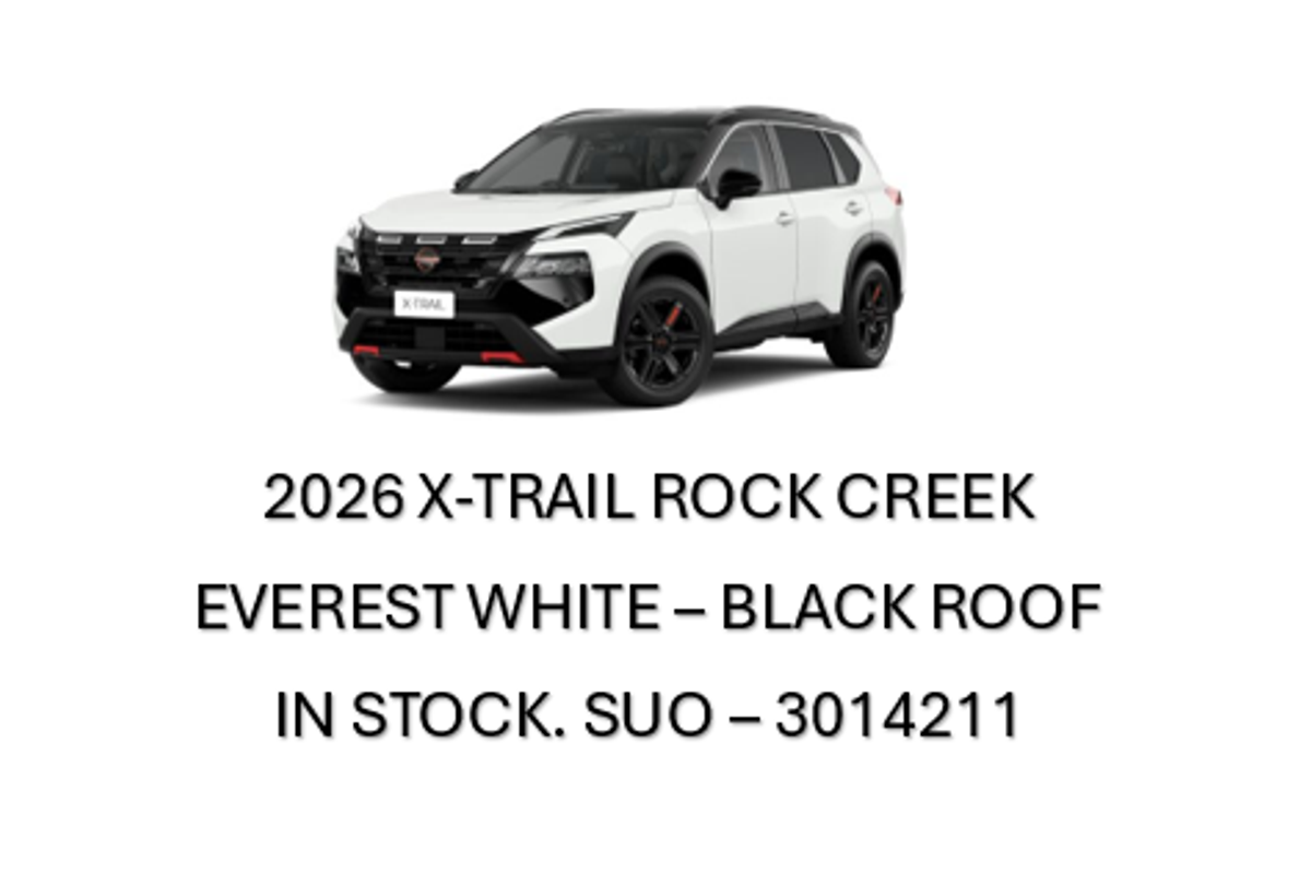 2026 Nissan X-TRAIL Rock Creek T33