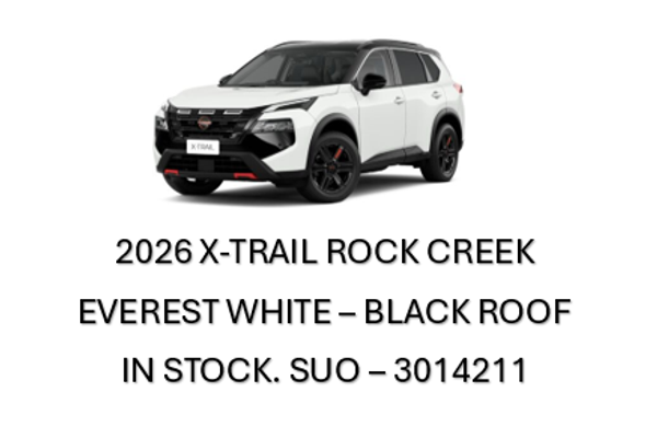 2026 Nissan X-TRAIL Rock Creek T33