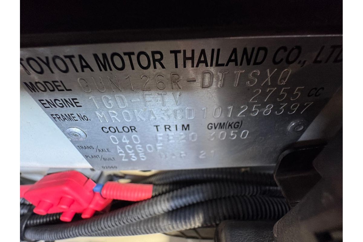 2021 Toyota Hilux SR GUN126R 4X4 image 27