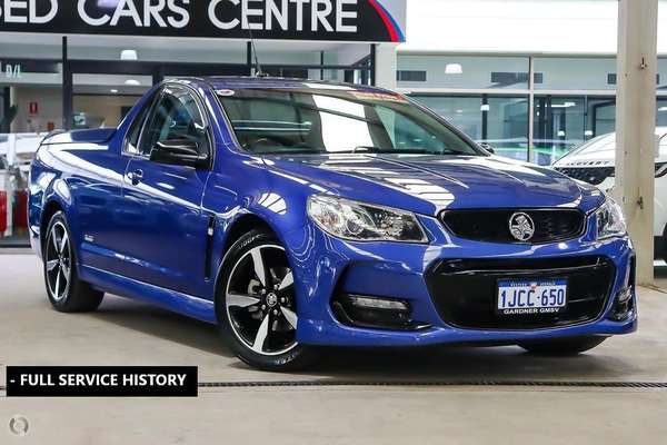 2016 Holden Ute SV6 Black VF Series II Rear Wheel Drive