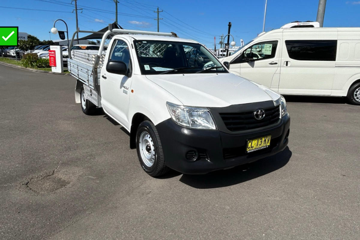 2015 Toyota Hilux Workmate TGN16R Rear Wheel Drive