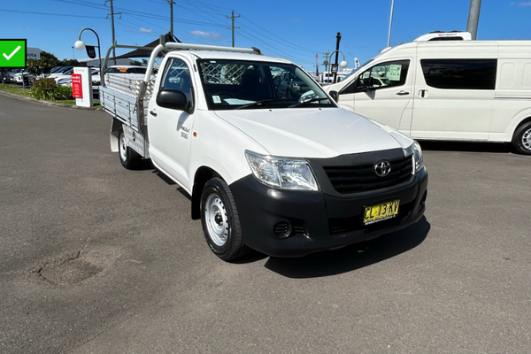 2015 Toyota Hilux Workmate TGN16R Rear Wheel Drive