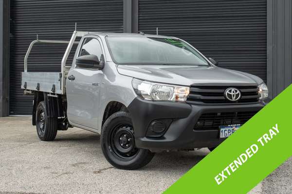 2018 Toyota Hilux Workmate TGN121R Rear Wheel Drive