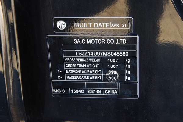 2021 MG MG3 Core (Nav) thumb-20