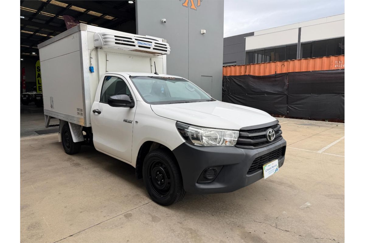 2017 Toyota Hilux Workmate TGN121R Rear Wheel Drive