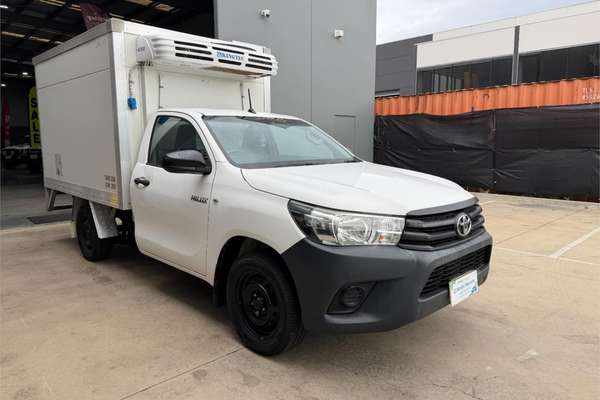 2017 Toyota Hilux Workmate TGN121R Rear Wheel Drive