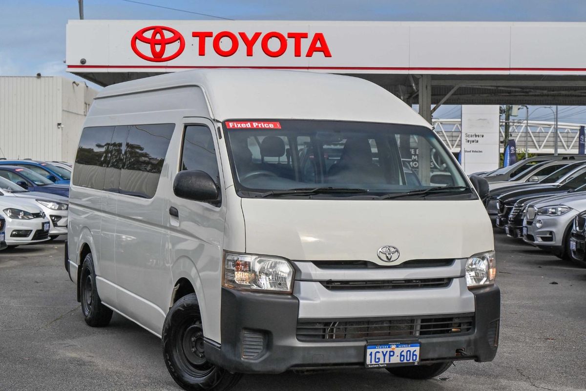 2015 Toyota Hiace Commuter KDH223R ELWB High Roof