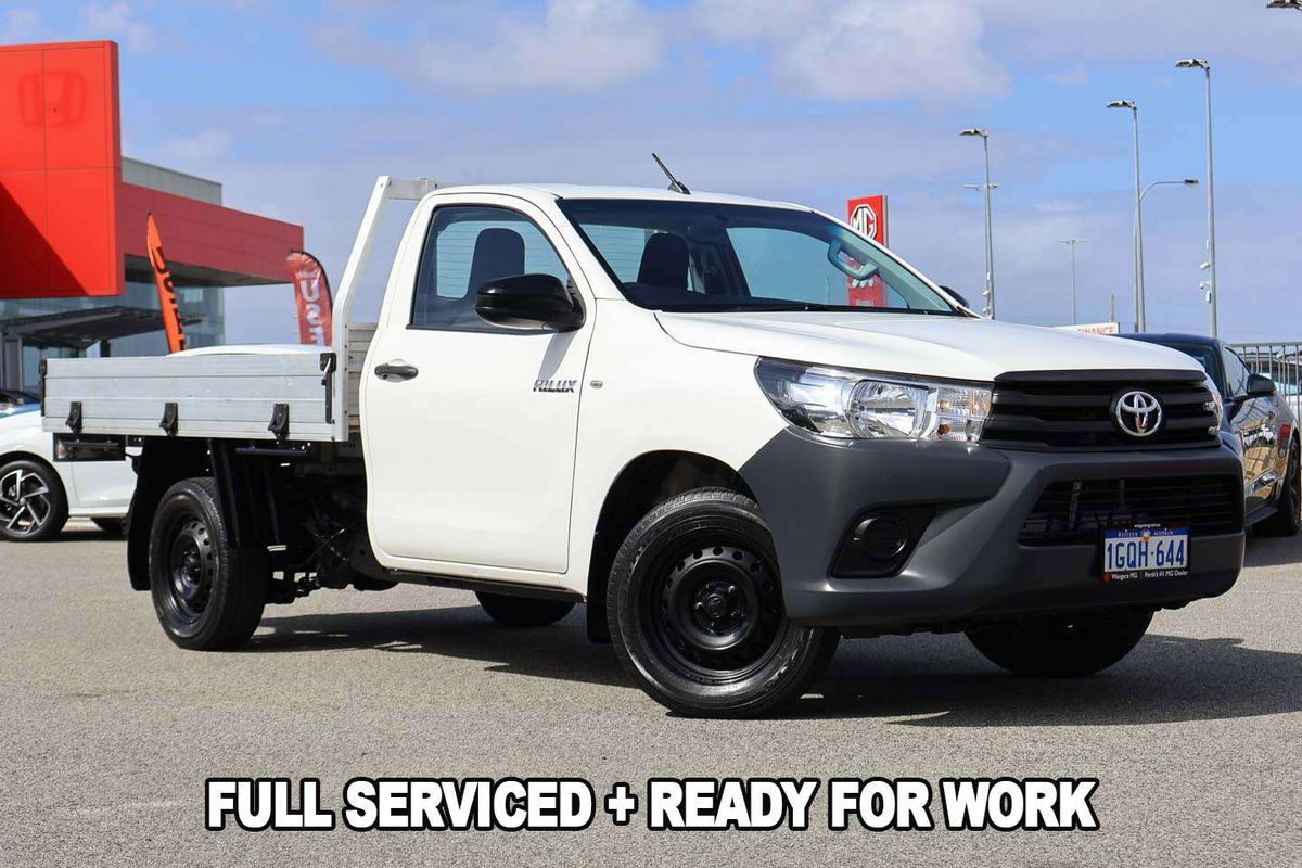 2018 Toyota Hilux Workmate TGN121R Rear Wheel Drive