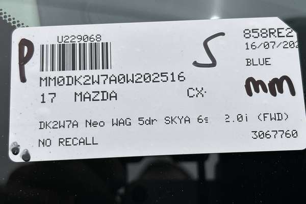 2017 Mazda CX-3 Neo DK thumb-22