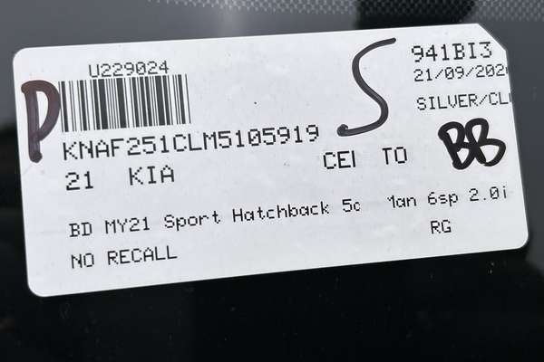 2021 Kia Cerato Sport BD thumb-23