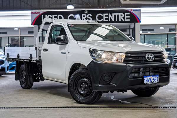 2018 Toyota Hilux Workmate GUN122R Rear Wheel Drive