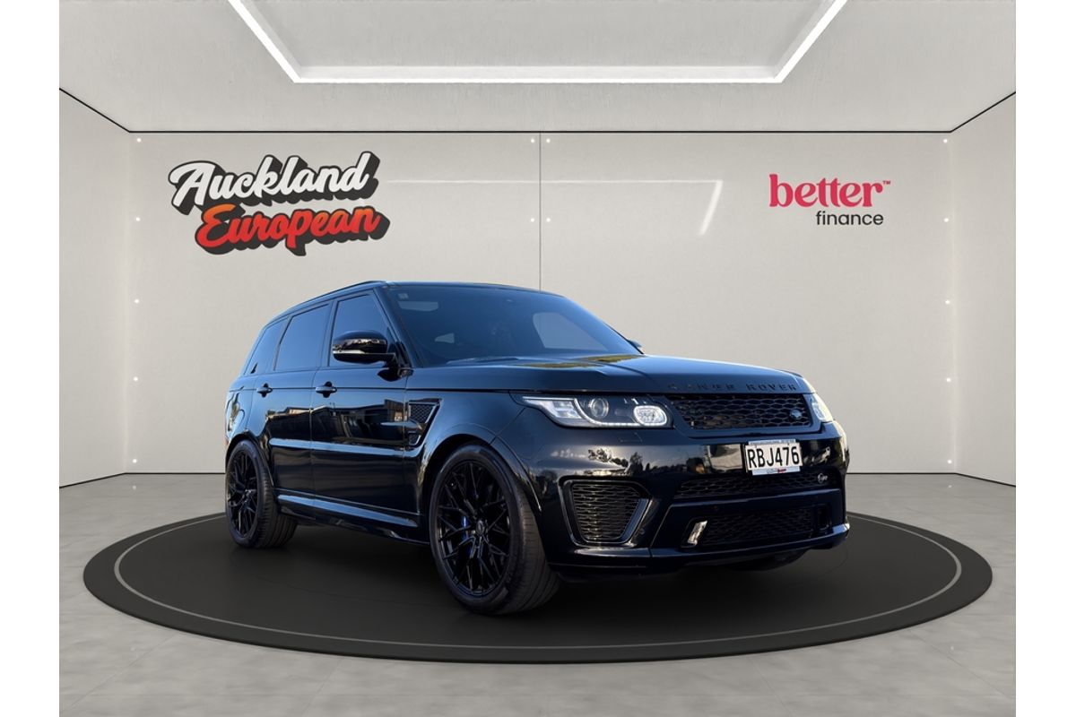 2016 Land Rover RANGE ROVER SPORT V8 SC SVR 5.0P/4WD/8