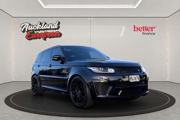 2016 Land Rover RANGE ROVER SPORT V8 SC SVR 5.0P/4WD/8