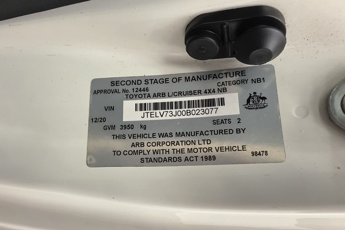 2020 Toyota Landcruiser GXL VDJ79R 4X4