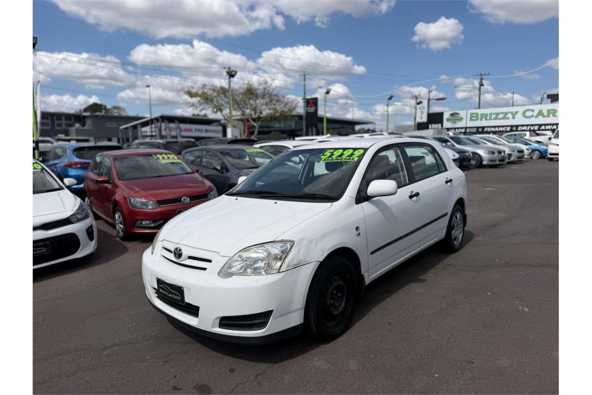 2005 Toyota COROLLA ASCENT SECA ZZE122R