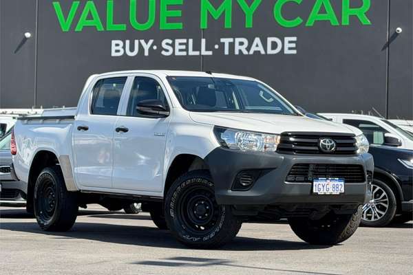 2019 Toyota Hilux Workmate Hi-Rider GUN135R Rear Wheel Drive