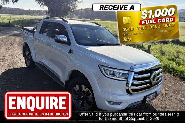 2024 GWM Ute Cannon-X NPW 4X4