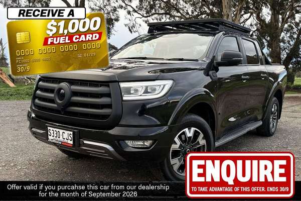 2021 GWM Ute Cannon-X NPW 4X4