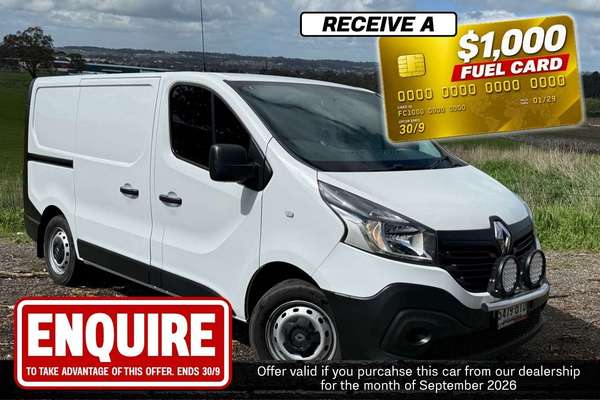 2017 Renault Trafic 85kW X82 SWB Low Roof