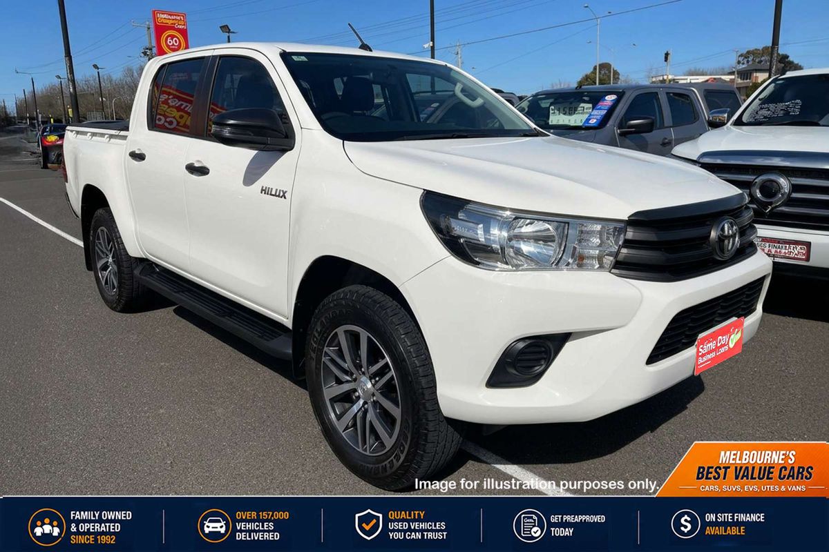 2017 Toyota Hilux SR Hi-Rider GUN136R Rear Wheel Drive
