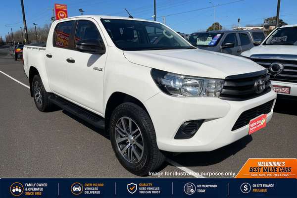 2017 Toyota Hilux SR Hi-Rider GUN136R Rear Wheel Drive