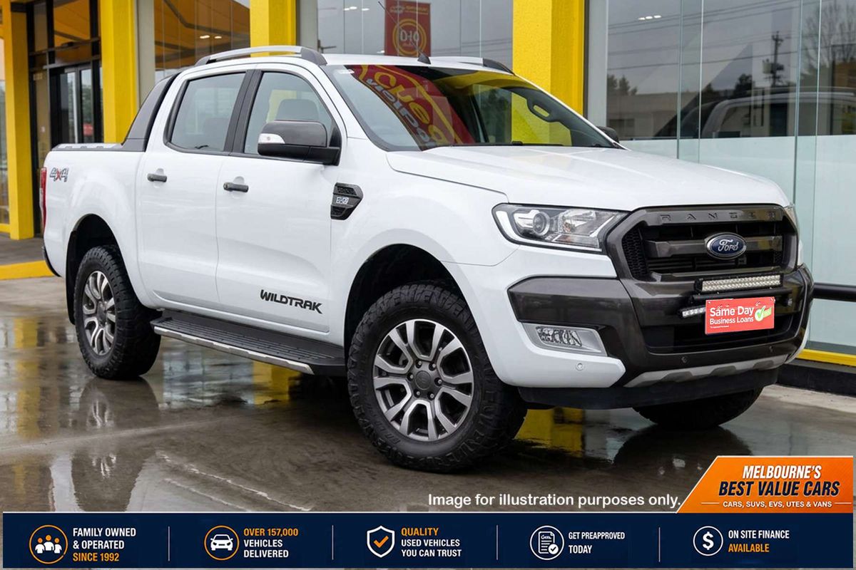 2017 Ford Ranger Wildtrak PX MkII 4X4 3.2L