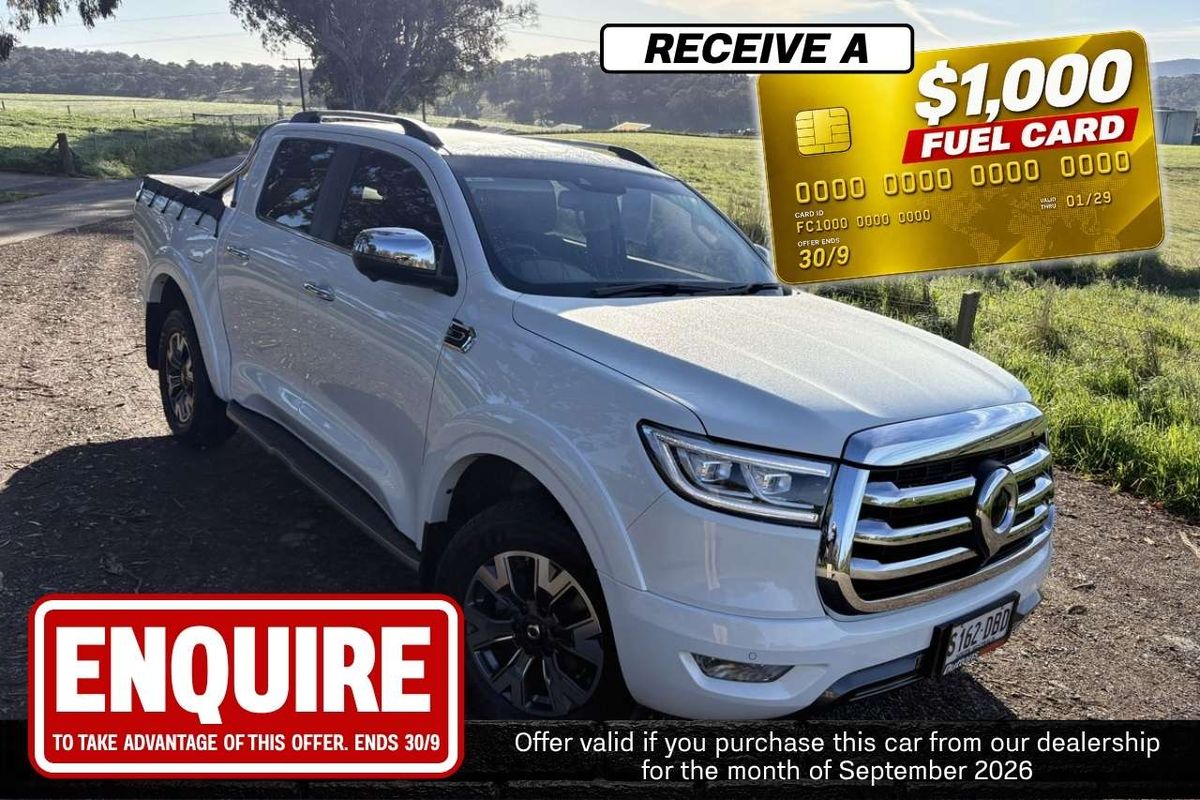 2024 GWM Ute Cannon-X NPW 4X4