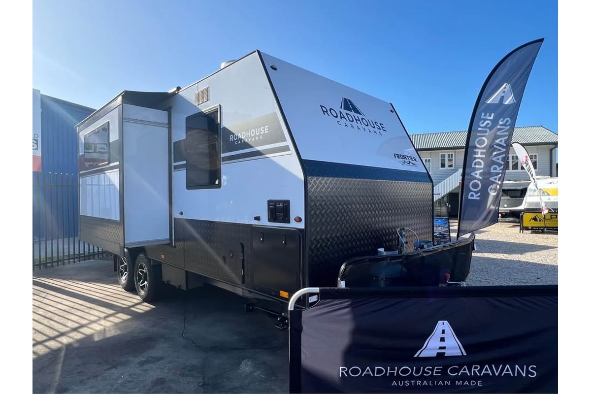 2026 ROADHOUSE CARAVANS Frontier 22ft slide out big bath Slide out