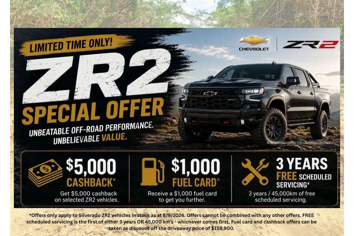 2026 Chevrolet Silverado 1500 ZR2 W/Tech Pack T1 4X4