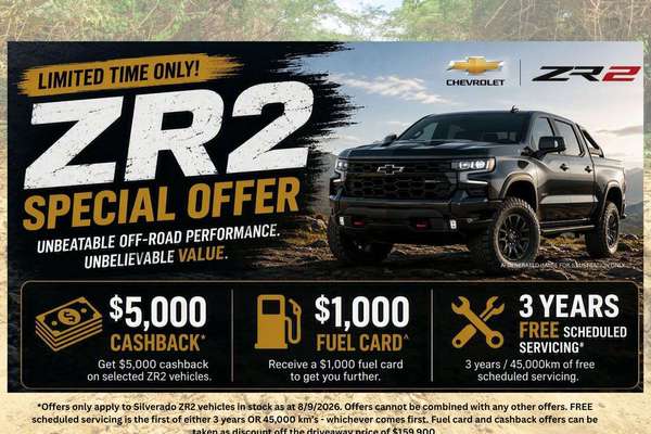 2026 Chevrolet Silverado 1500 ZR2 W/Tech Pack T1 4X4
