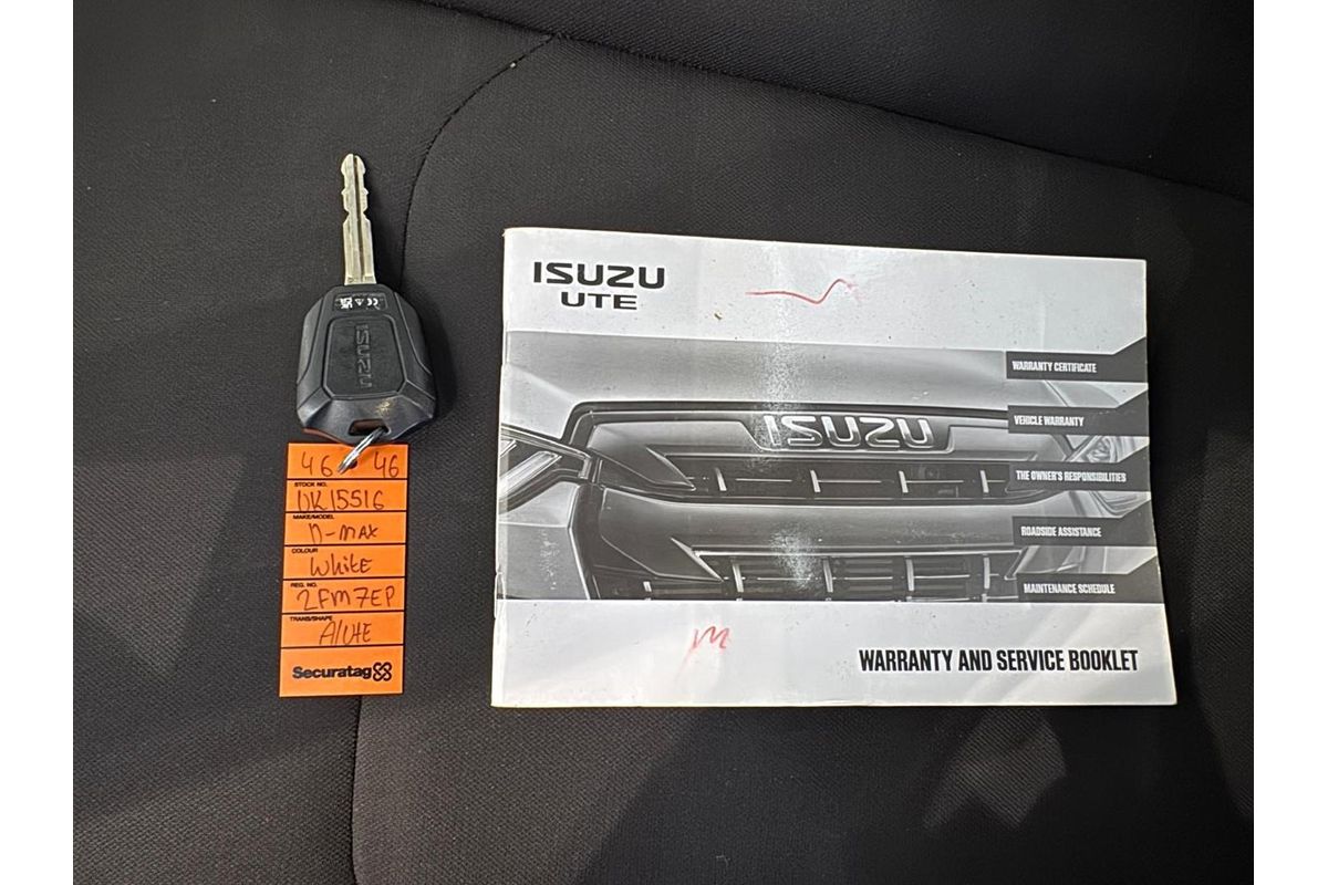 2022 Isuzu D-MAX SX High Ride Rear Wheel Drive