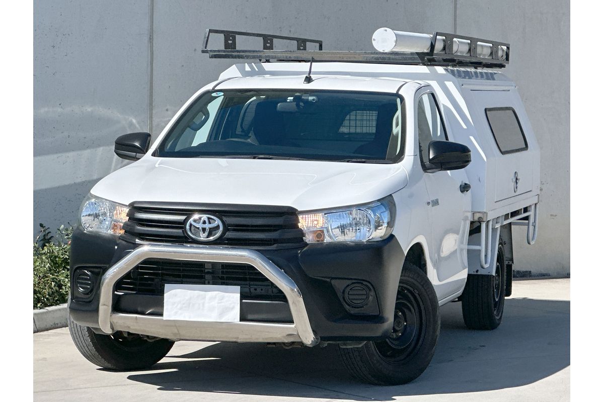 2015 Toyota Hilux Workmate GUN122R Rear Wheel Drive